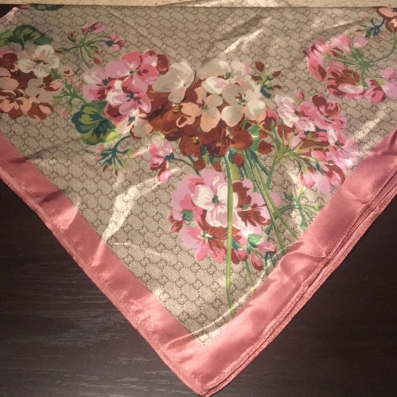 Fashion Retro Floral Wrap Scarf luxury - Picture 5 of 5